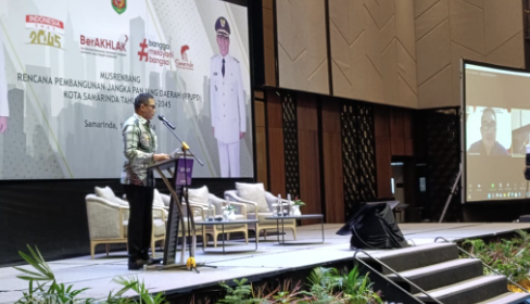 Wali Kota Samarinda, Andi Harun, paparkan RPJPD periode 2025-2045.