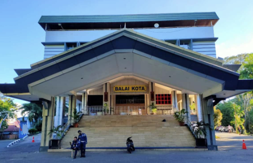 Balaikota Samarinda, Kalimantan Timur.