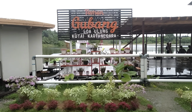Foto: Taman Gubang di Desa Loa Ulung. (Istimewa)