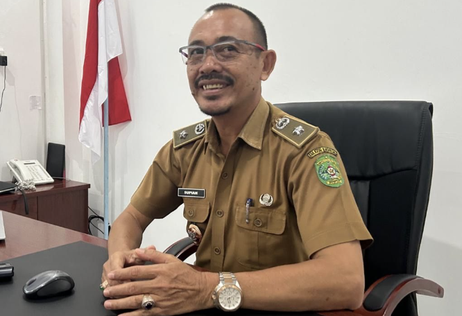 Foto: Kades Teluk Dalam, Supian.