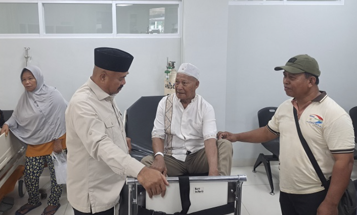 Foto: Bupati Kukar, Edi Damansyah berkunjung ke RSUD AM Parikesit di Tenggarong Seberang.