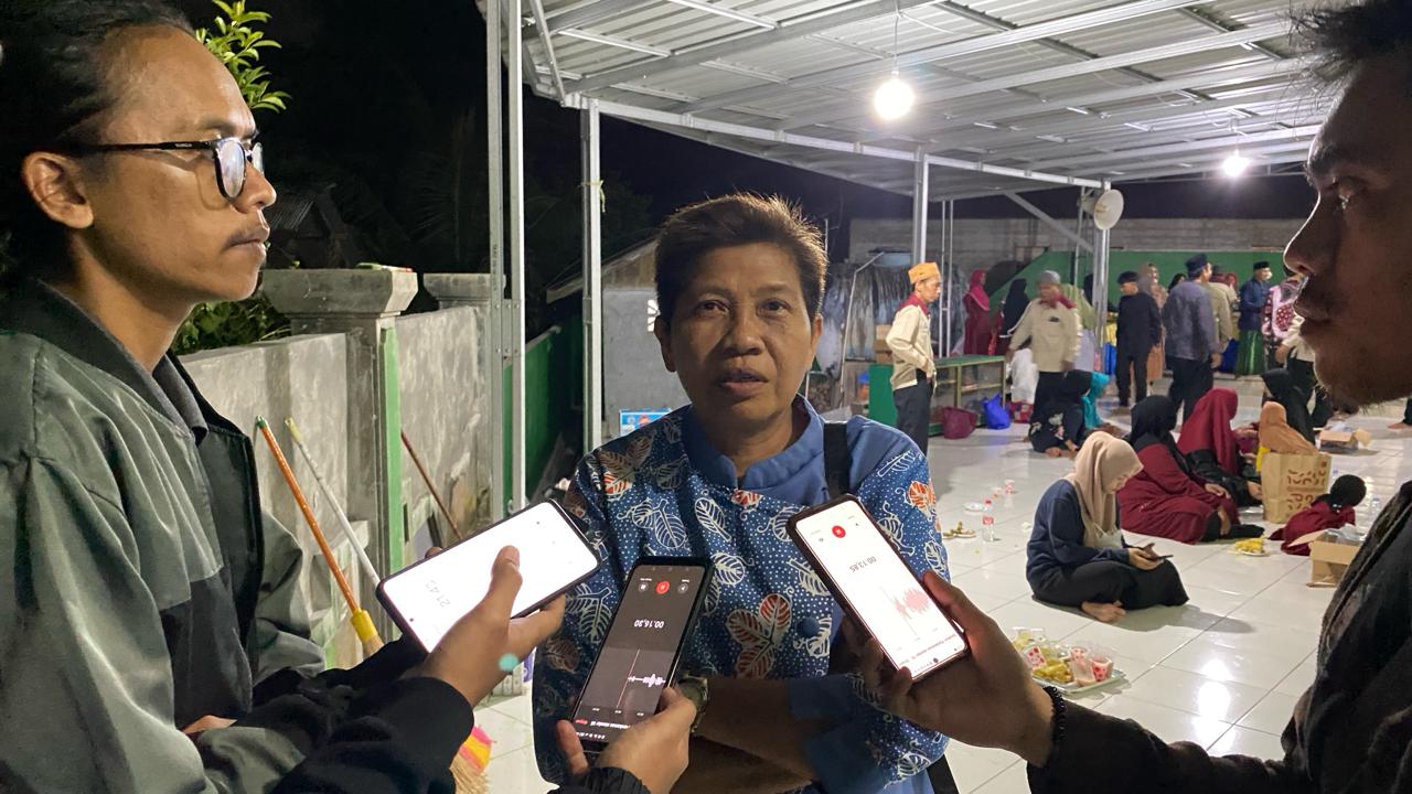 Foto: Lurah Bukit Biru, Sri Herlinawati.