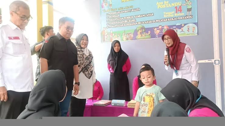 Foto : Ilustrasi aksi penanganan stunting di Kutai Kartanegara.