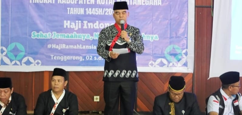 Foto : Bimbingan Manasik Haji di Kutai Kartanegara.