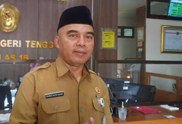 Foto : Asisten I Bidang Pemerintahan dan Kesra, Akhmad Tau k Hidayat.