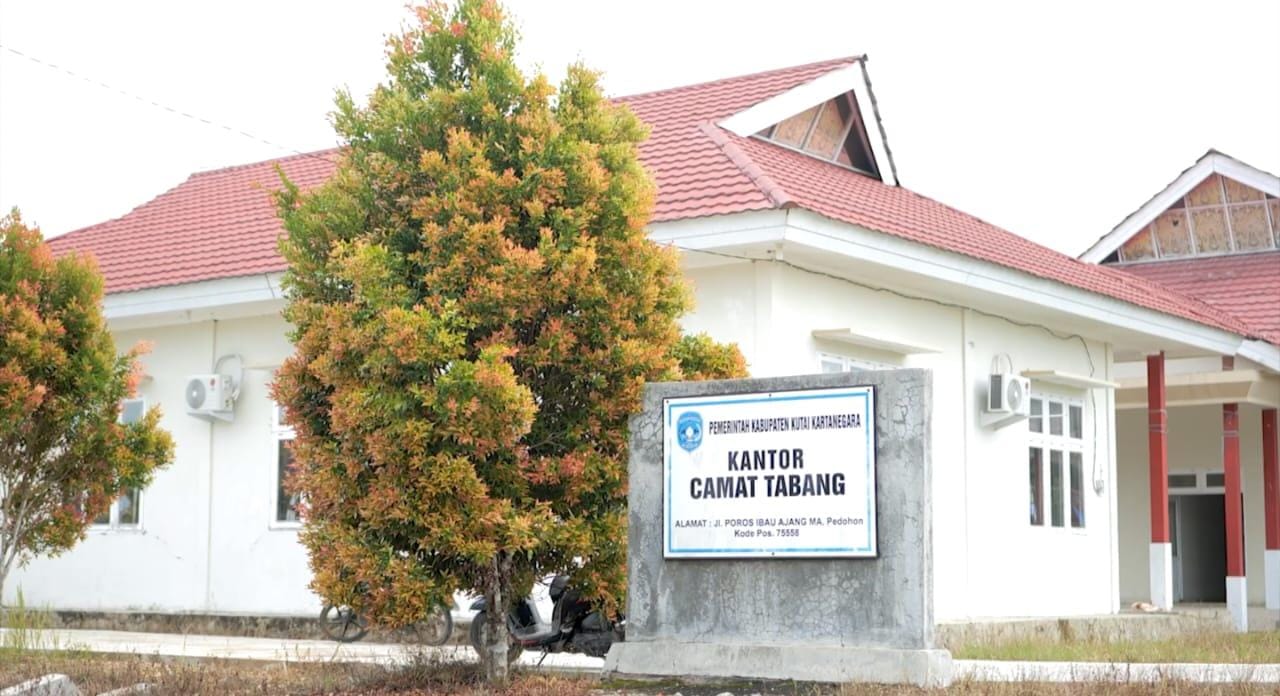 Foto : Kantor Kecamatan Tabang, Kutai Kartanegara.