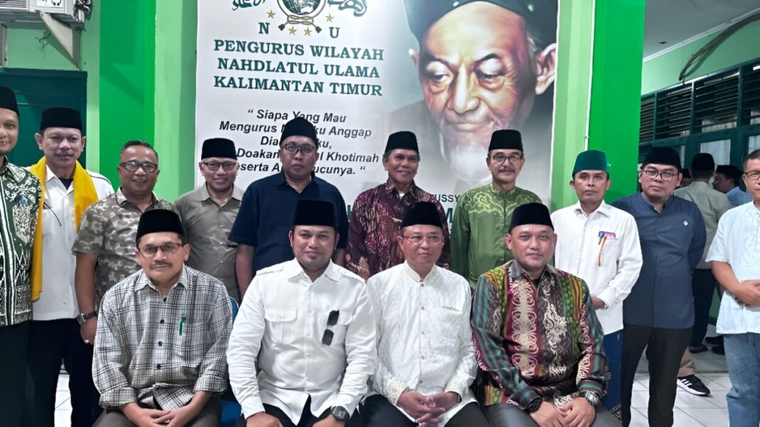 Foto: Rudy Mas’ud–Seno Aji saat menyambangi PWNU Kaltim