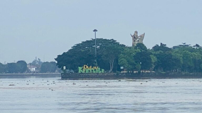 Foto: Pulau Kumala Tenggarong, Kukar. (Istimewa)