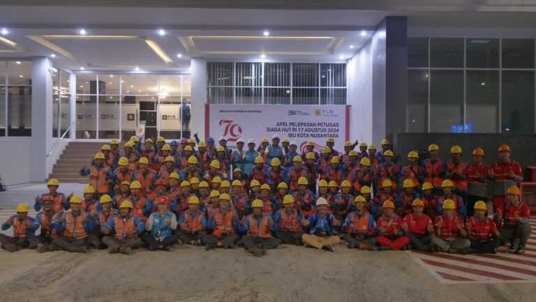 Foto: Apel dan Pelepasan Personil PT PLN Nusa Daya bertugas dalam pengamanan kelistrikan menjelang dan selama Upacara Kemerdekaan Republik Indonesia ke-79 pada tanggal 17 Agustus 2024.