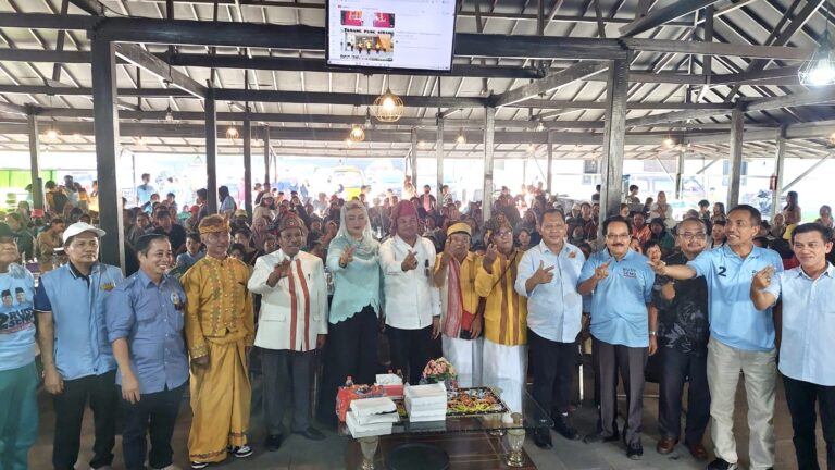 Caption: Suasana dukungan Relawan Solata Kaltim.