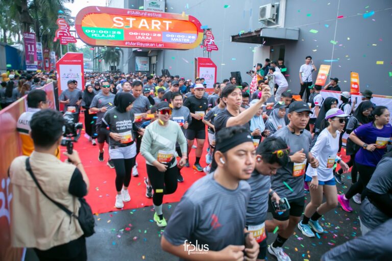 Suasana dalam Samarinda Run Festival 2024. (Dok)