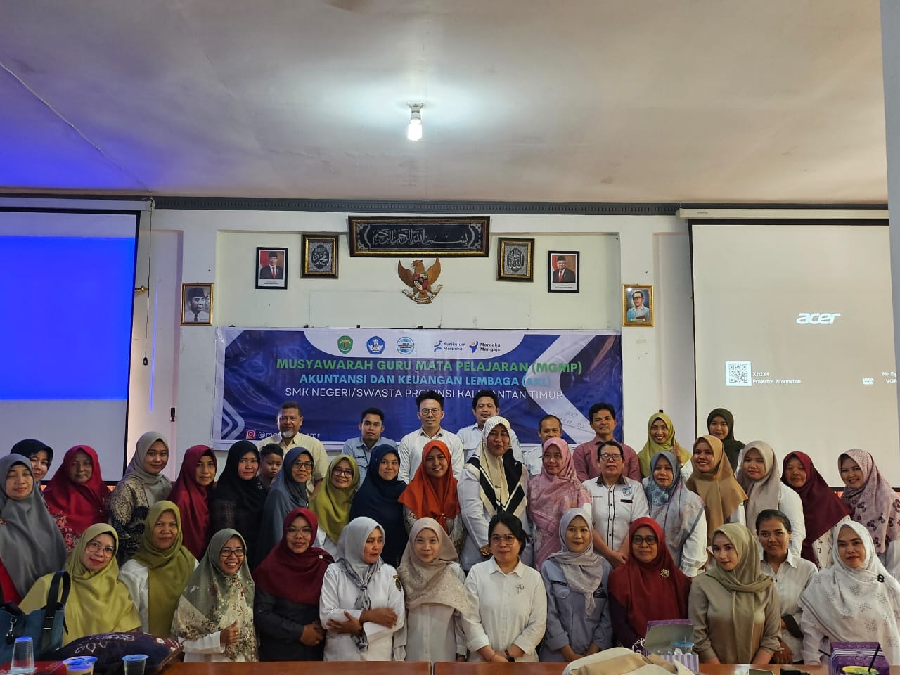 Caption Foto : 46 guru akuntansi Samarinda ikuti Workshop Batch 2 untuk tingkatkan kompetensi.