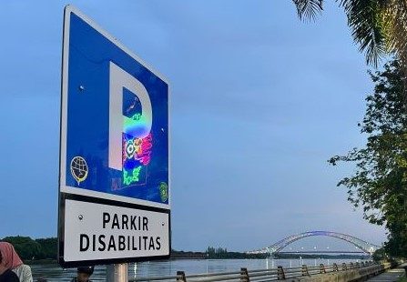 Dishub Kukar Sediakan Parkir Khusus Wanita dan Disabilitas Demi Kenyamanan Publik. (Ist)