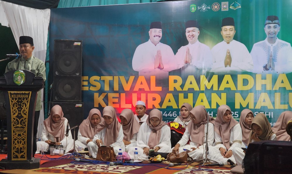 Festival Ramadhan ke-5 di Kelurahan Maluhu mendapat apresiasi dari Sekda Kabupaten Kukar, Sunggono. (PortalBorneo)