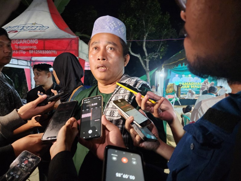Camat Tenggarong, Sukono, usai acara Festival Ramadhan Kelurahan Maluhu. (PortalBorneo)