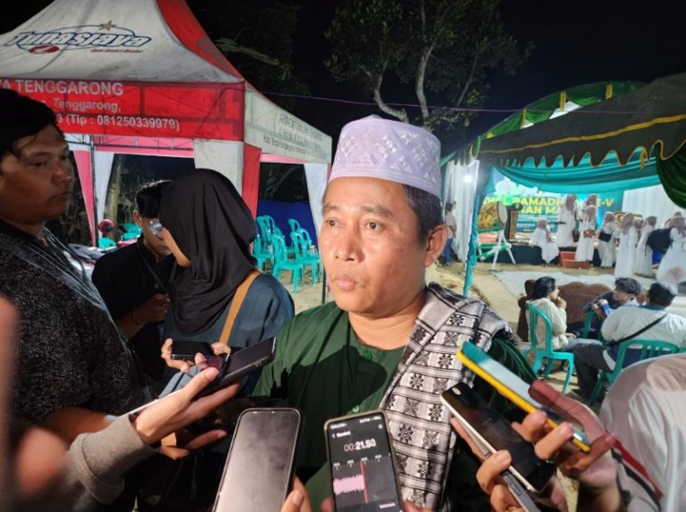Camat Tenggarong, Sukono, usai acara Festival Ramadhan Kelurahan Maluhu. (PortalBorneo)