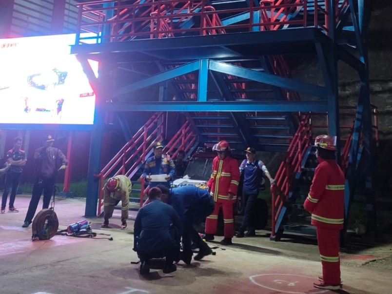 Disdamkarmatan Kukar Gelar Fire Fighter Volunteer Game Competition untuk Tingkatkan Kualitas Relawan Damkar. (PortalBorneo)