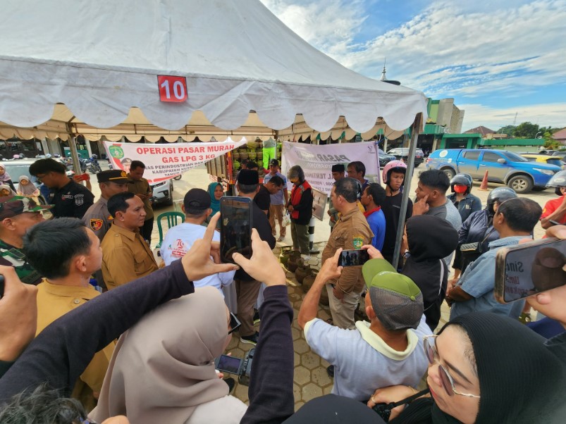 Disperindag, Kukar, Sediakan 560 Tabung LPG untuk Gerakan Pangan Murah. (Portalborneo.id)