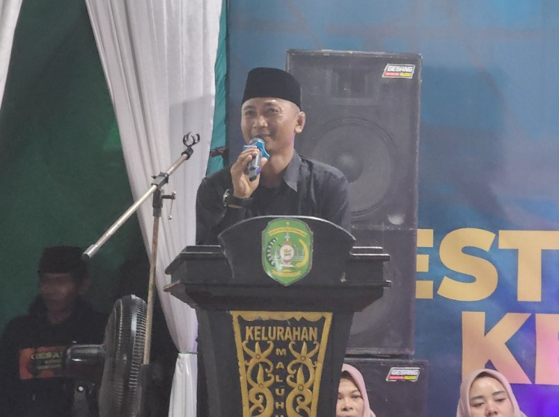 Lurah Maluhu, Tri Joko Kuncoro. (PortalBorneo)