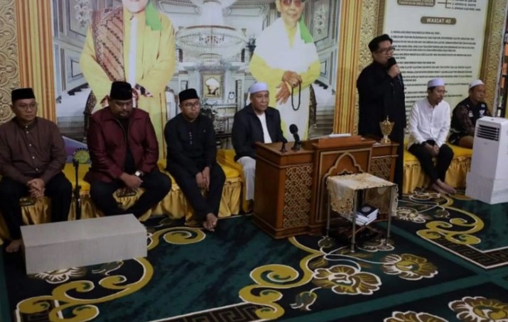 Wakil Bupati, Kukar, Rendi Solihin bersama jajaran Forum Koordinasi Pimpinan Daerah (Forkopimda) Kukar serta anggota DPRD dari daerah pemilihan Sangasanga. (Ist)