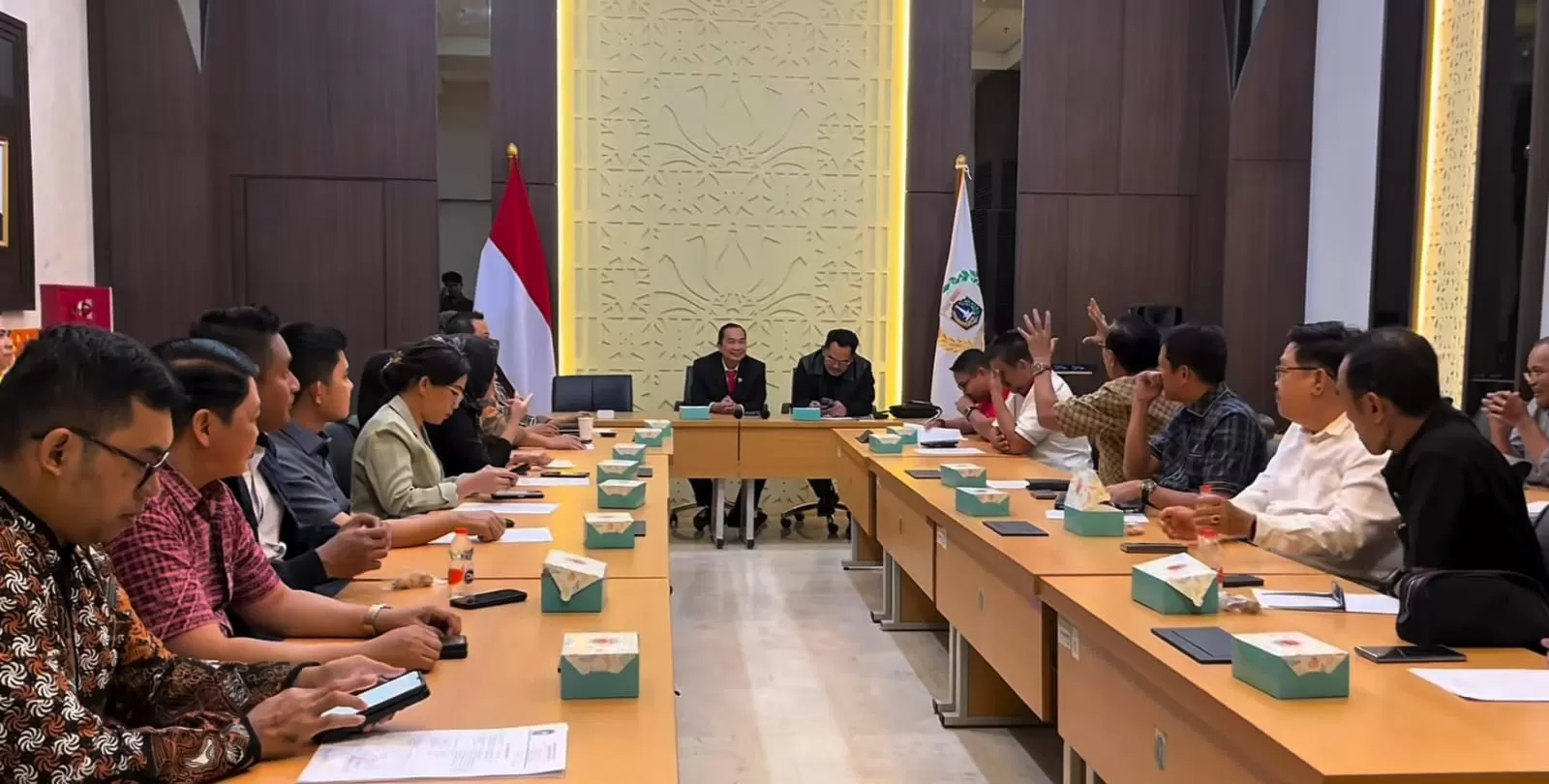 Dipimpin Ketua DPRD Kaltim, sejumlah Anggota DPRD Kaltim melakukan kunjungan kerja ke DPRD DKI Jakarta. (ist)