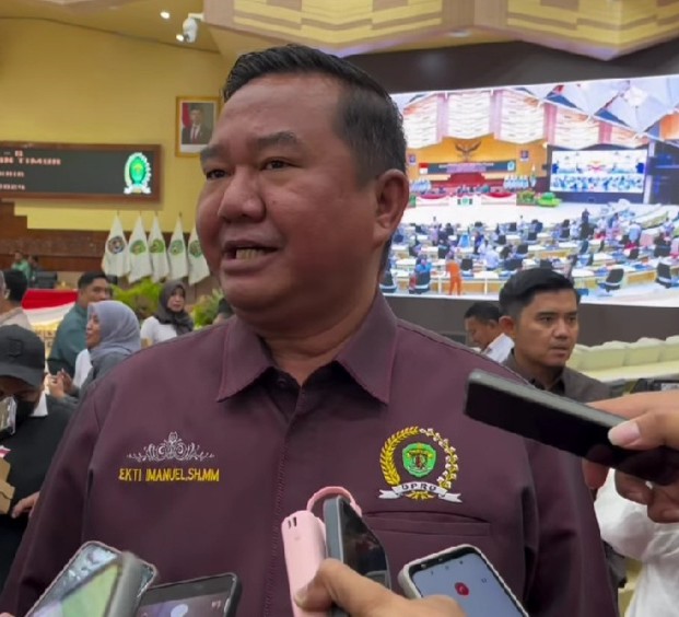 DPRD Kalimantan Timur menggelar rapat kerja bersama Sekretariat DPRD untuk menyusun dan menyesuaikan agenda kegiatan dewan periode Mei–Juni 2025