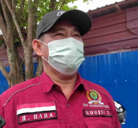 Ketua Komisi IV DPRD Kalimantan Timur, H. Baba