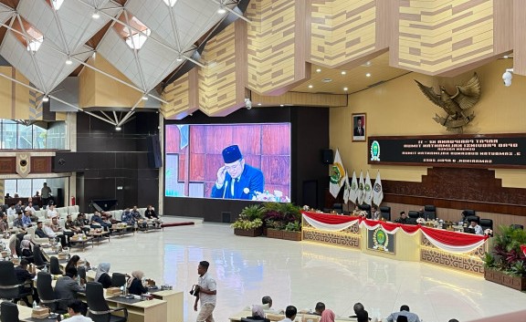 Rapur ke-11 DPRD Kaltim yang berlangsung di Gedung B Kompleks DPRD Kaltim